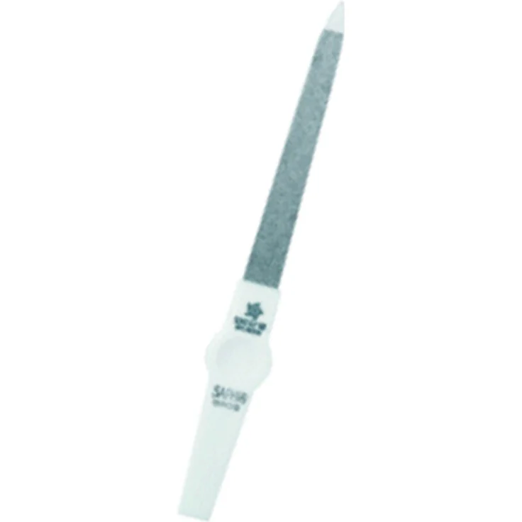 Pfeilring Saphirnagelfeile 180 mm, zur Mani- und Pediküre, 180 mm, gerade, Doppelseitig – Bild 1