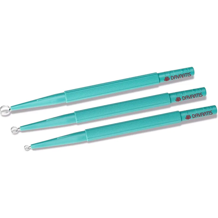 Kai 3er-Pack Hautkürette, sterile Hautkürette, dermatologische Kai Einmalkürette