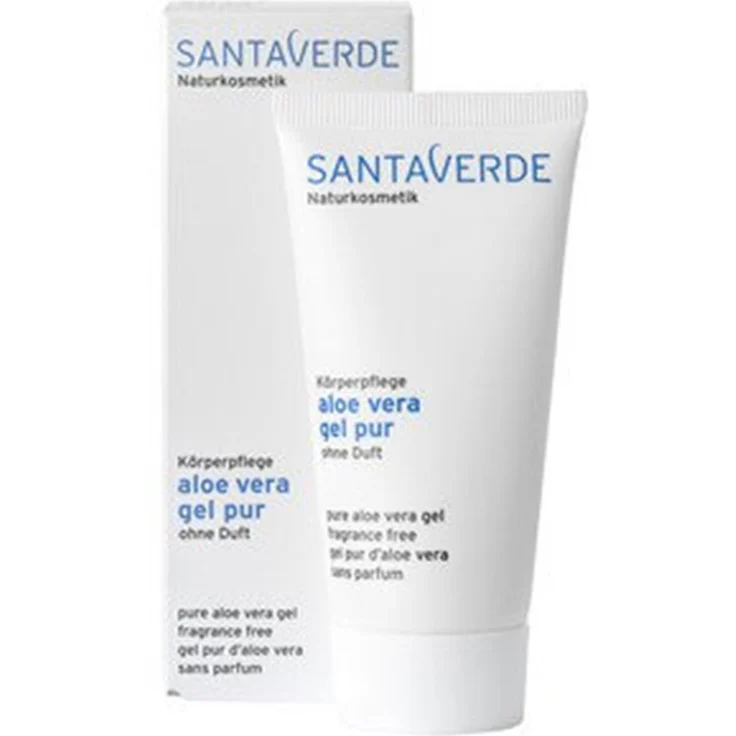 Santaverde Aloe Vera gel Pur 50 ml Tagespflege für Damen und Herren – Bild 1