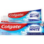 Colgate Sensation White Zahnpasta, weiße Zähne in 10 Tagen, klinisch getestet, 75 ml