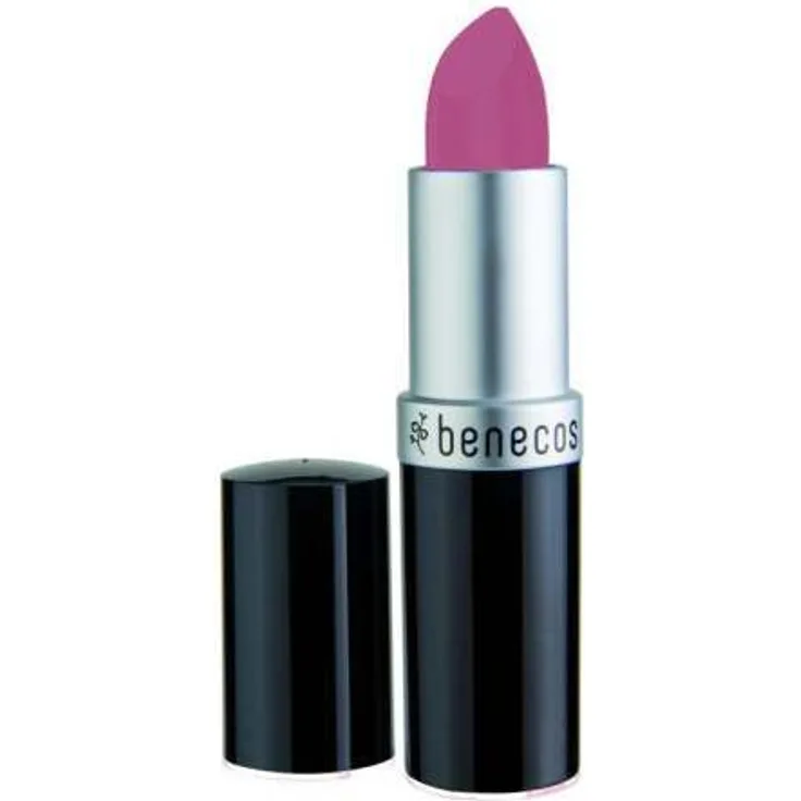 Benecos Natural Lippenstift Pink Rose, Farbton: Pink, Inhalt: 4,5 g