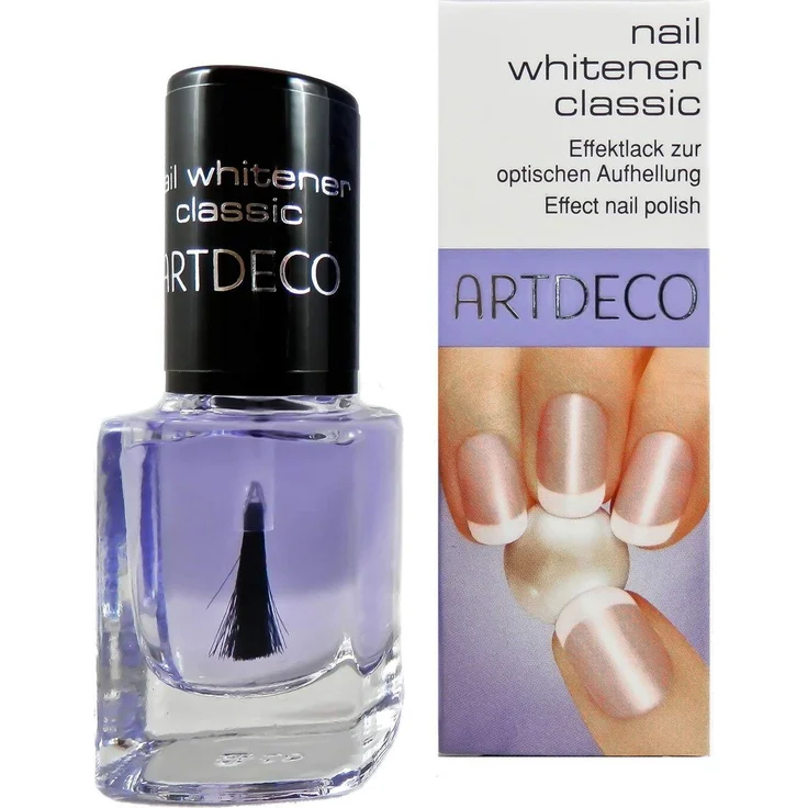 Artdeco Nail Whitener Classic 10 ml Transparent, Pflege-Nagellack aufhellend – Bild 1