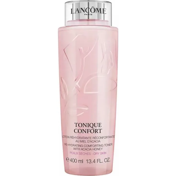 Lancôme Tonique Confort Gesichtswasser mit Wirkstoff-Komplex aus Honig und Hefe-Extrakt 400 ml, bekämpft Unreinheiten, mit Wirkstoff-Komplex aus Honig und Hefe-Extrakt