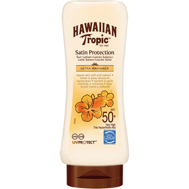Hawaiian Tropic SATIN ultra radiance sun lotion SPF50 180 ml – Bild 1