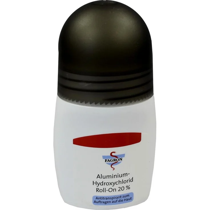 Cadion AS ALUMINIUM HYDROXYCHLORID Roll-on 20% Fagron Deodorant 50 ml – Bild 1