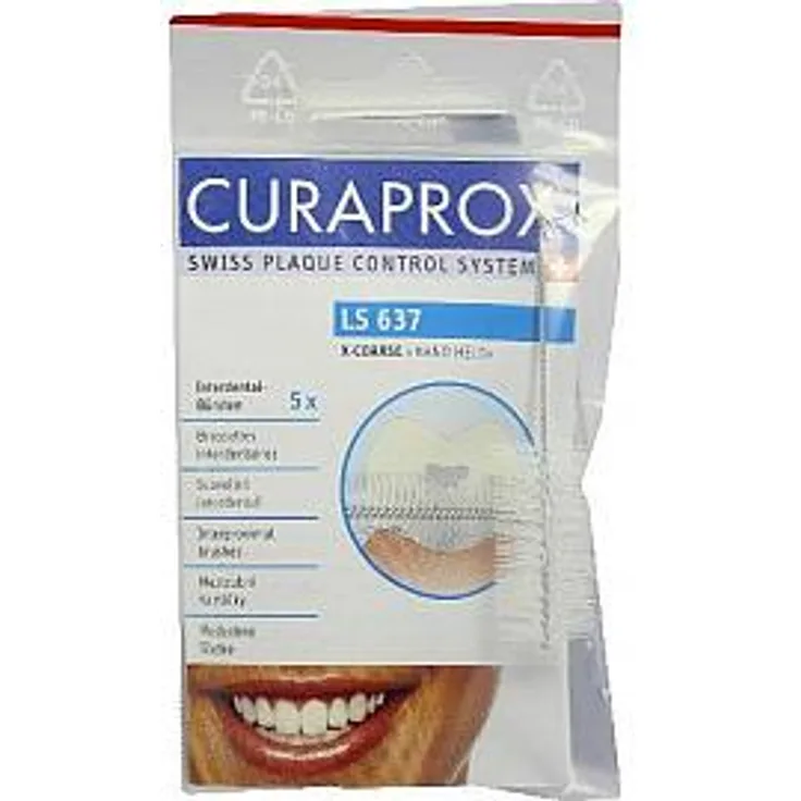Curaden Curaprox LS 637 Interdentalbürste extra grob 5 Stück