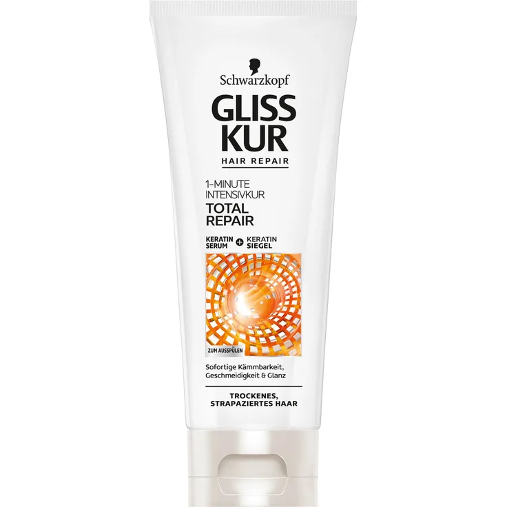 Gliss Kur 1-Minute Intensivkur Total Repair 200 ml