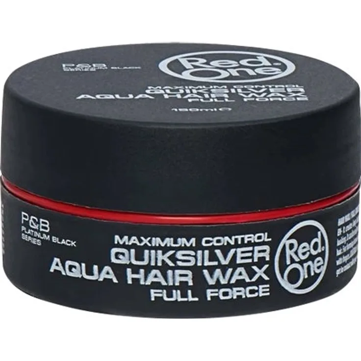 Red One Maximum Control Quicksilver Aqua Hair Wax Full Force 150 ml