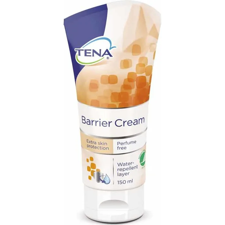 Tena Barrier Cream Hautpflegecreme, eignet sich besonders gut bei empfindlicher und beanspruchter Haut 150 ml