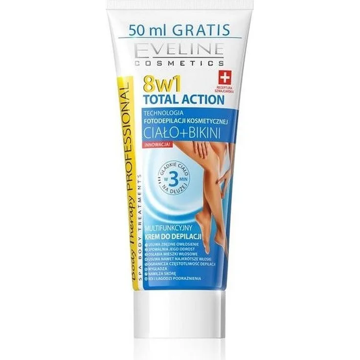 Eveline Body Therapy Professional 8 in 1 Hair Removal Cream 200 ml