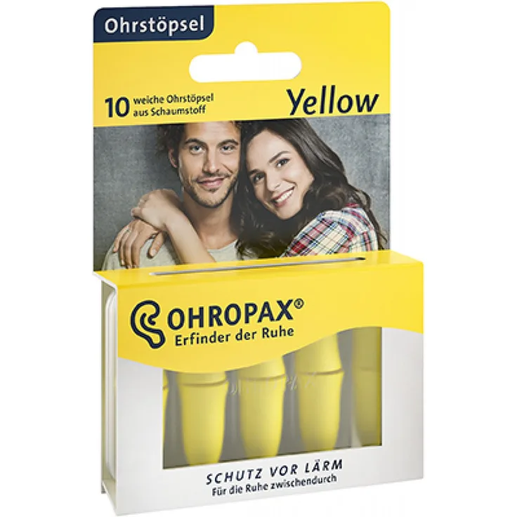 OHROPAX Yellow Schaumstoff-Stöpsel 10 ST