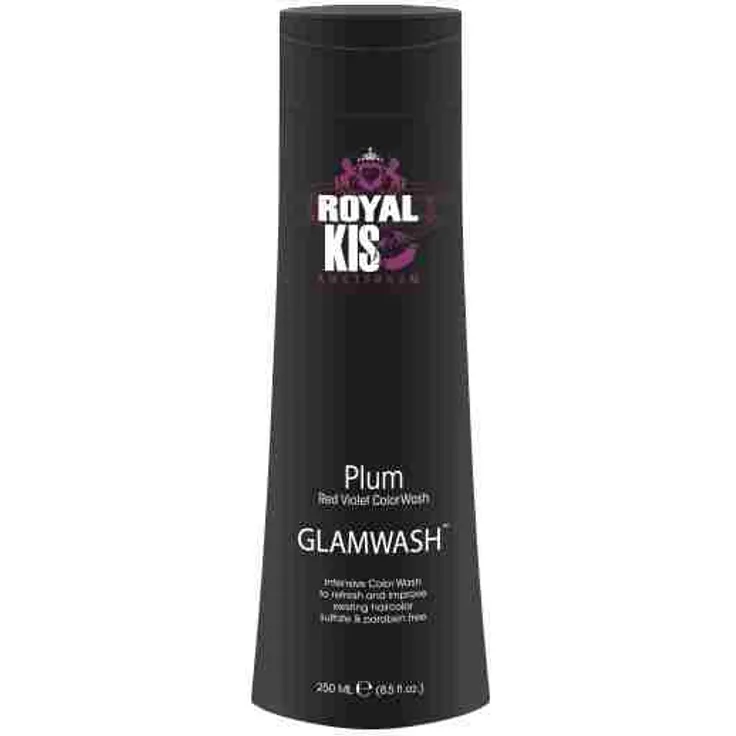 KIS Royal KIS Glampoo Intensive Colorwash Farbshampoo Plum Red Violet 250 ml