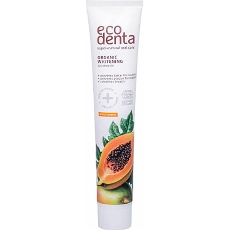 Ecodenta Organic Papaya Whitening Whitening Zahnpasta 75 ml Unisex