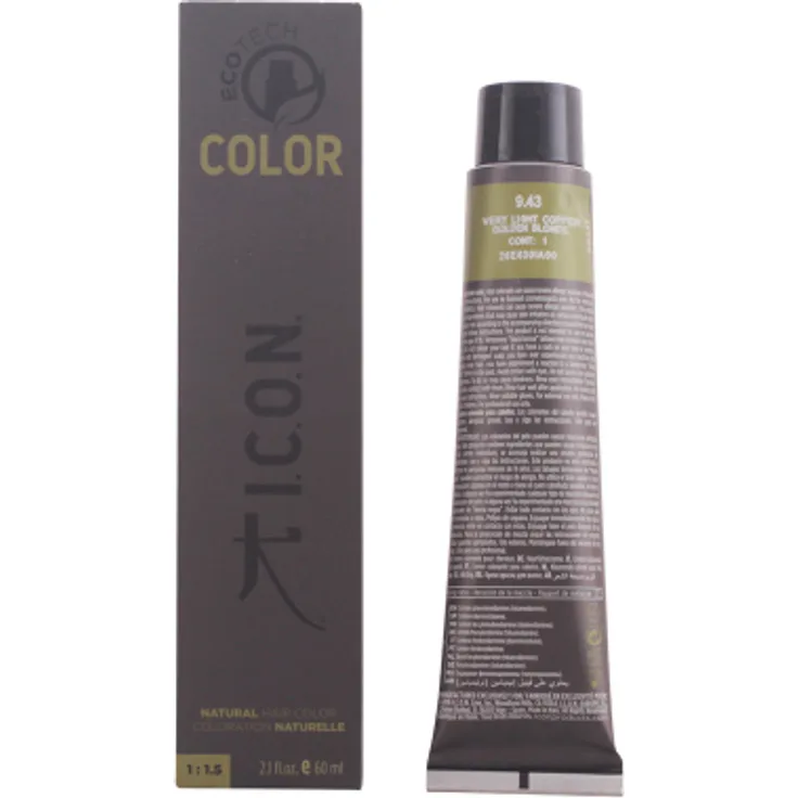 Icon Ecotech Color #9.43 Very Light Copper golden Blonde 60 ml