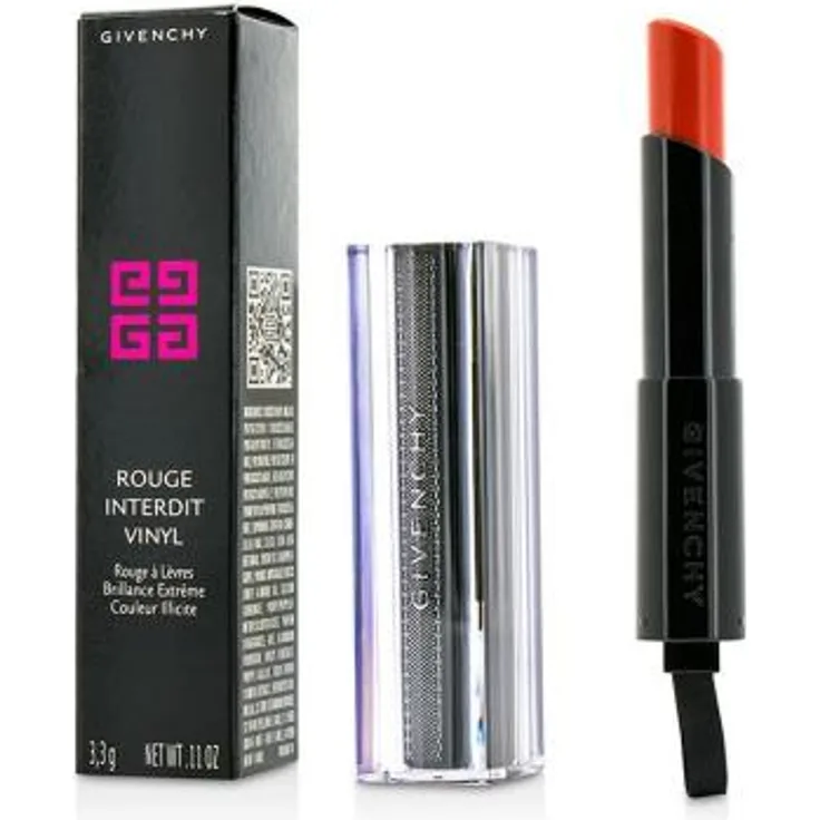Givenchy Rouge Interdit Vinyl Lipstick - 08 Orange Magnetique (3,5g)