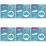 o.b. ProComfort Mini Tampons für extra Tragekomfort und zuverlässigen Schutz während der Periode 6 x 56 Stück