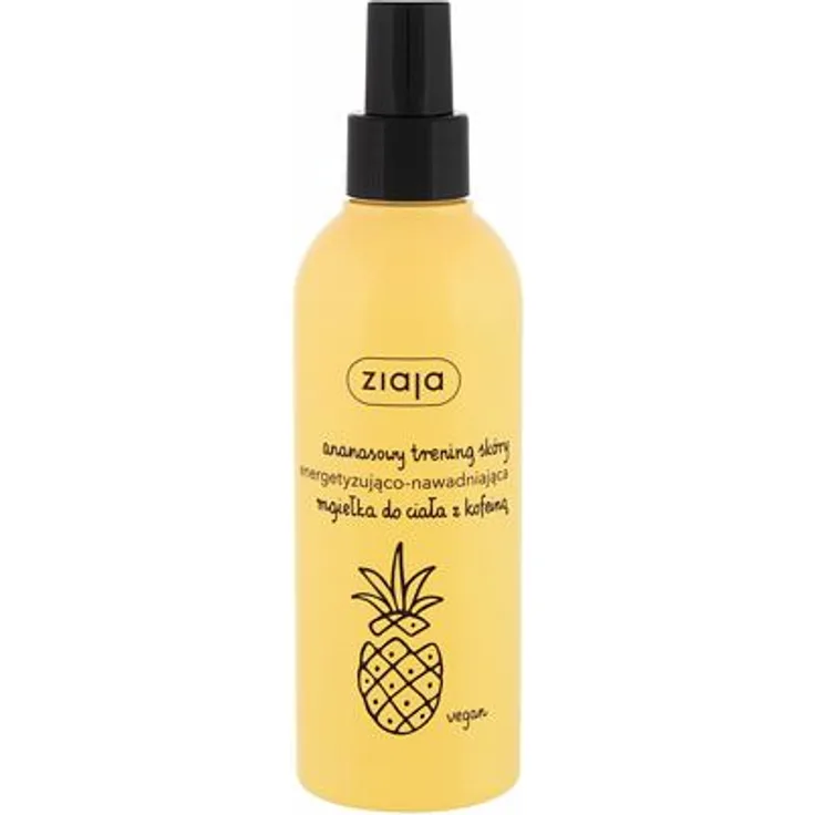 Ziaja Pineapple Erfrischendes und feuchtigkeitsspendendes Körperspray 200 ml