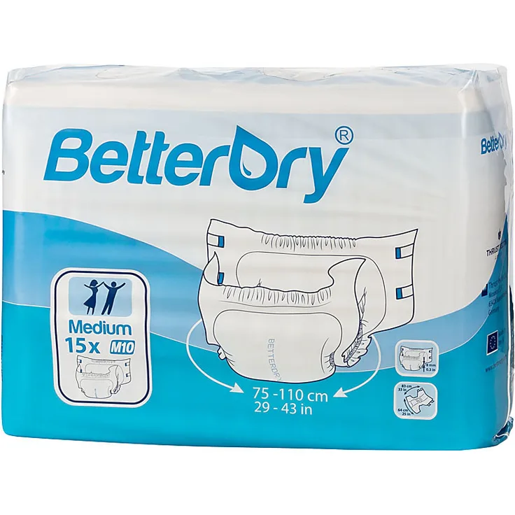 BetterDry Windelhose Large L10 15 Stück