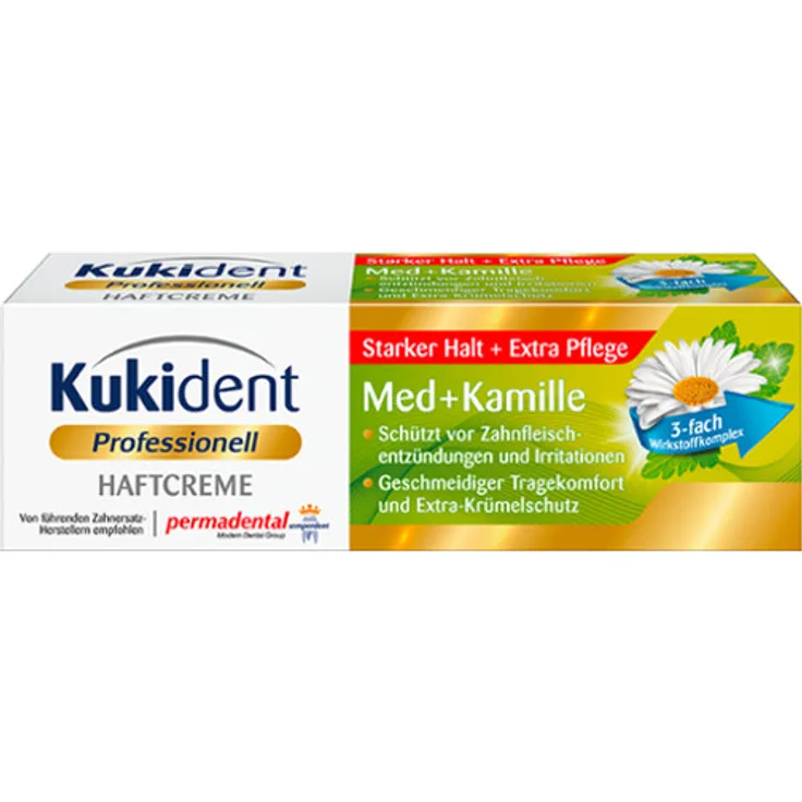 Kukident Med & Kamille 40 g Haftcreme