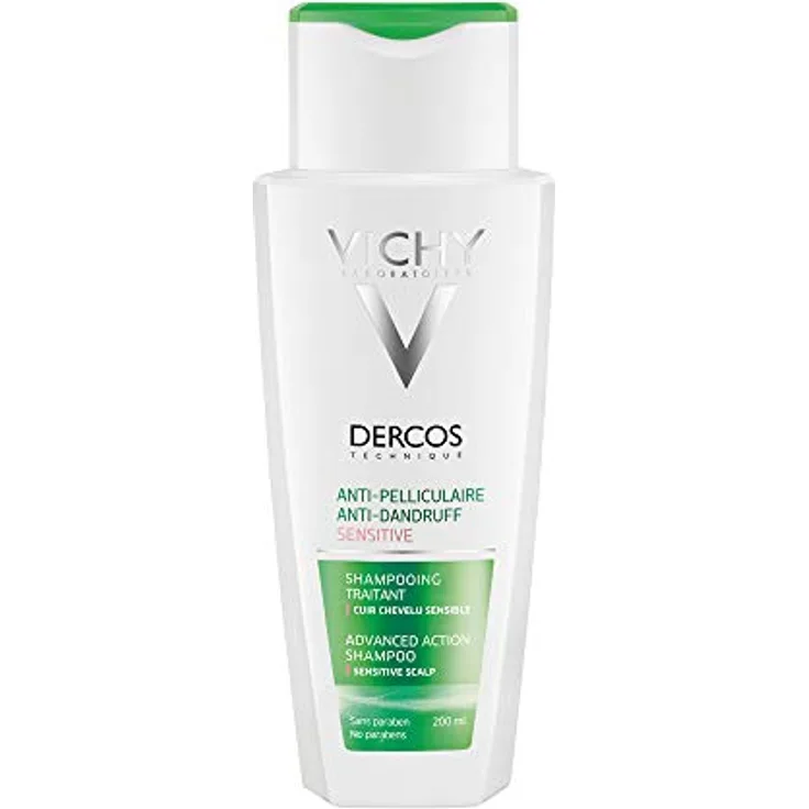 Vichy Unisex Dercos Anti-Pelliculaire Sensitive Shampooing Traitant 200 ml 