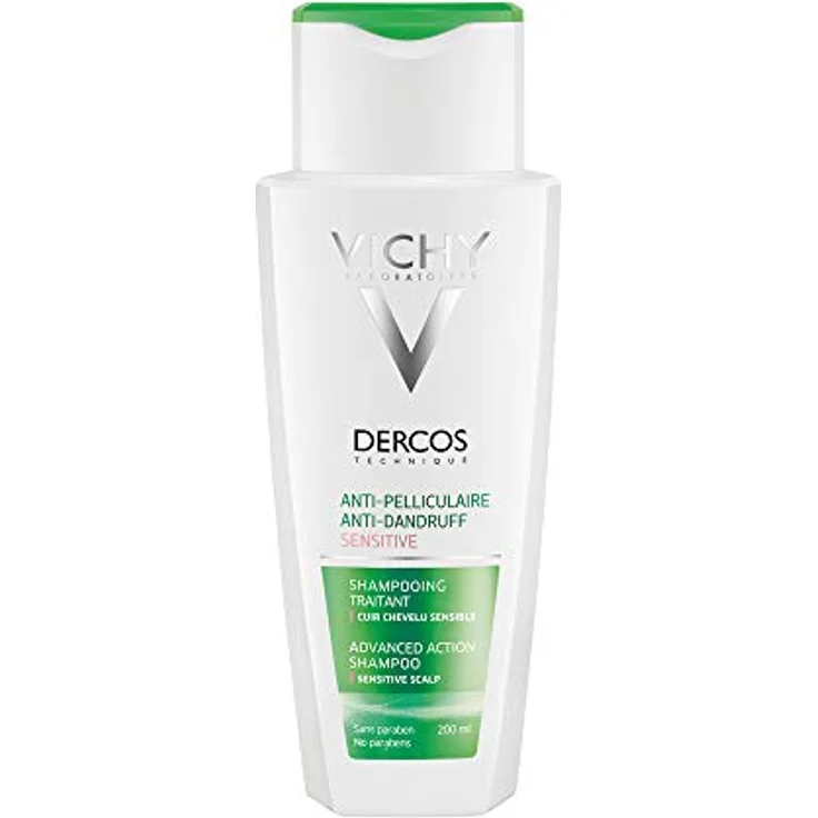 Vichy Unisex Dercos Anti-Pelliculaire Sensitive Shampooing Traitant 200 ml 