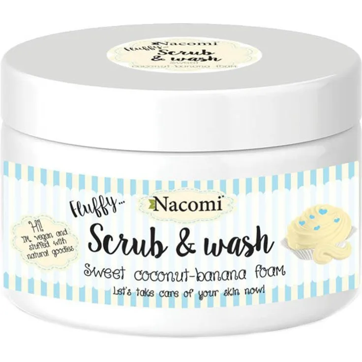 Nacomi Körperpeeling Im Schaum Kokos Banan 180 ml