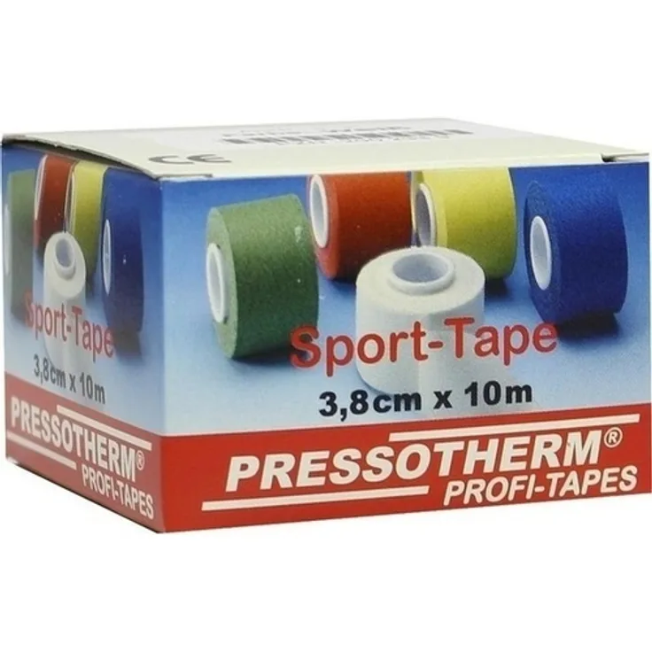 ABC Apotheken-Bedarfs-Center Pressotherm Sport-Tape 3,8 cmx10 m weiß 1 St.