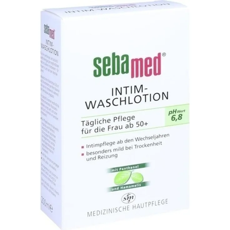 Sebamed Intim Waschlotion Ph 6,8 Für Damen Ab 50 200 ml