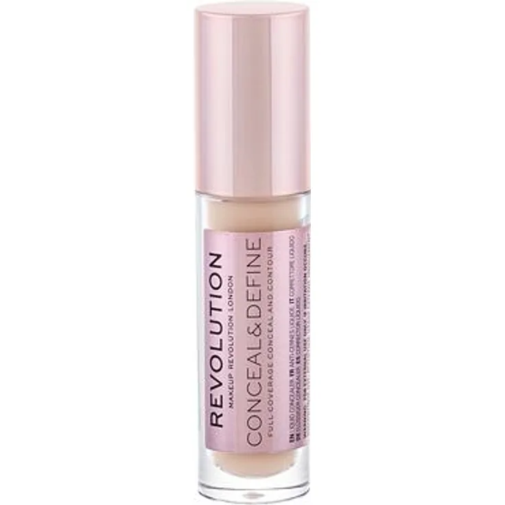 Makeup Revolution London Conceal & Define Concealer mit hoher Deckkraft 4 g Farbton C5