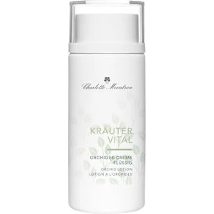 Charlotte Meentzen Kräutervital Orchidee-Creme flüssig Gesichtscreme 150 ml mit pflegender Wirkung