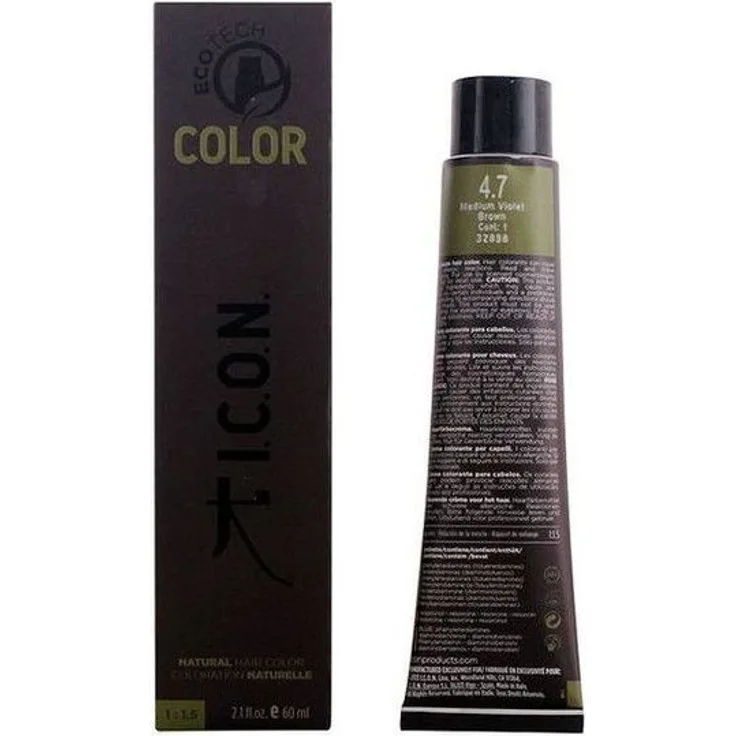 Icon Ecotech Color Natural Color #4.7 Medium Violet Brown 60 ml