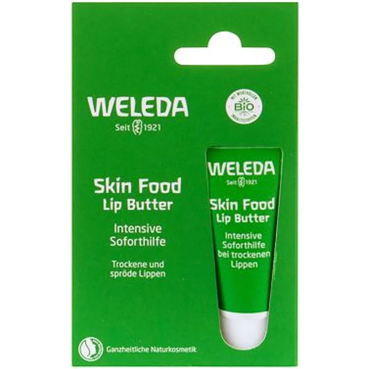 Weleda Skin Food Nährender U. Schützender Balsam Für Rissige Lippen 8 ml Für Frauen – Bild 1