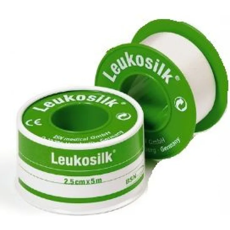 BSN medical Leukosilk 2,5 cm x 5 m 12 Stück
