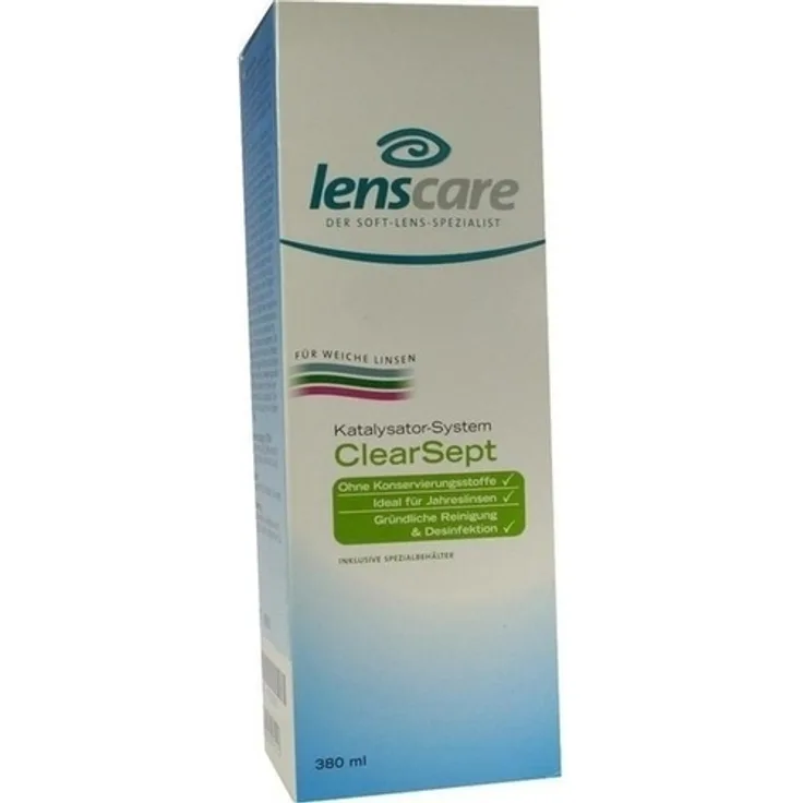 LENSCARE ClearSept 380 ml+Behälter 1 P