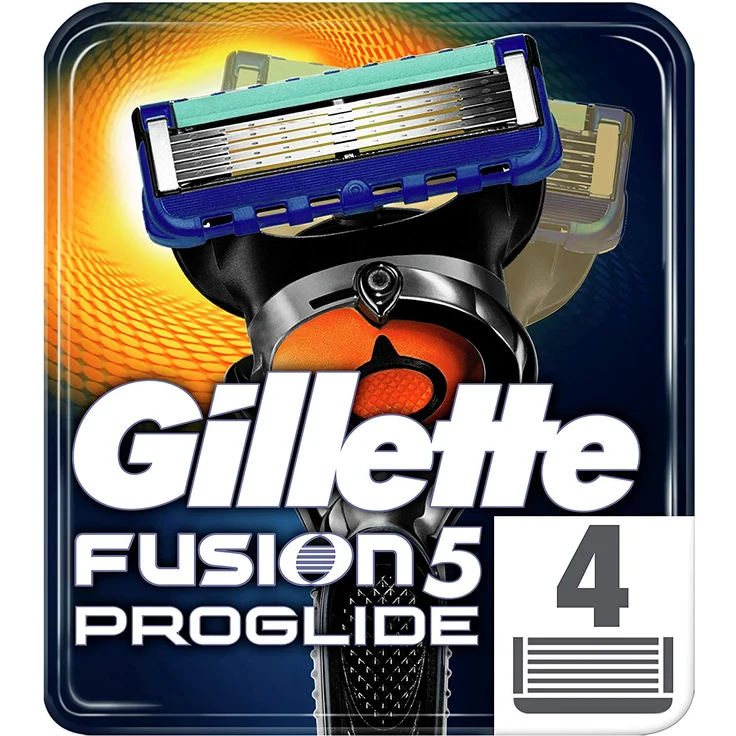 Gillette Fusion5 ProGlide Rasierklingen 4 Stück – Bild 1