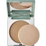 Clinique Make-up Stay-Matte Sheer Pressed Powder Kompaktpuder 04 Stay Honey, mit einer festen Textur 