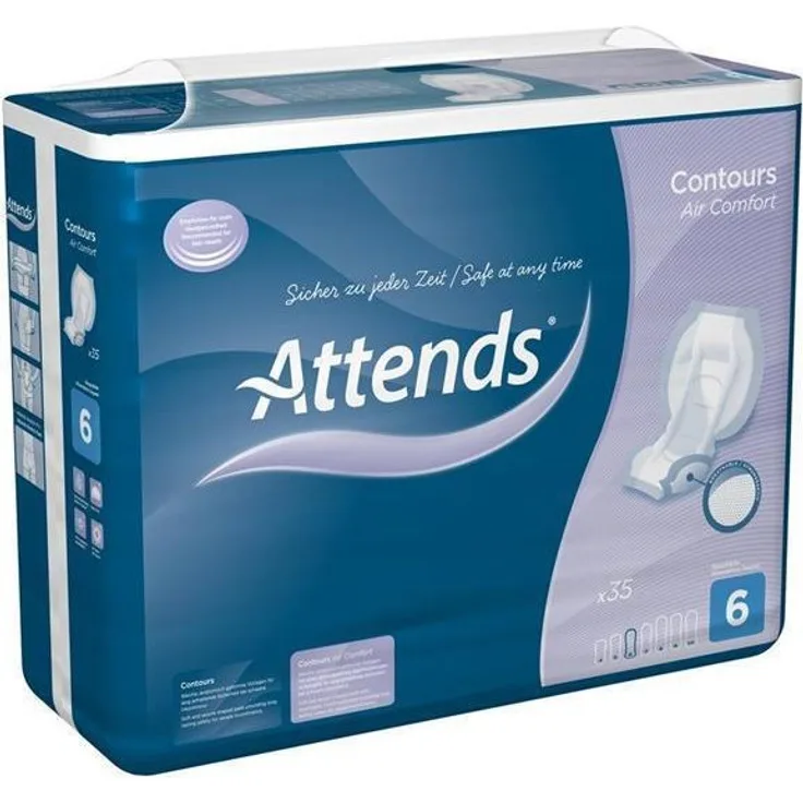 Attends Contours Air Comfort 6, 140 Stück