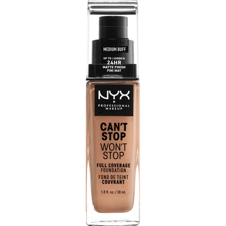 NYX Professional Make-up Can't Stop Won't Stop Medium Buff 30 ml – Bild 1