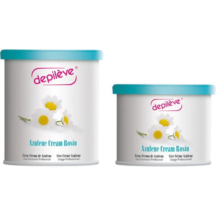 Depileve - Azulene Cream Rosin Wachs - 400 g Dose