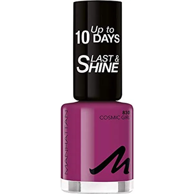 Manhattan Cosmetics Last und Shine Nagellack, Nr.830 Cosmic Girl, 10 ml