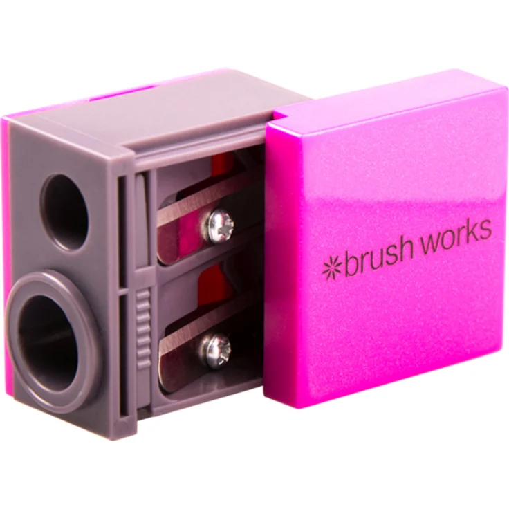 Brushworks Anspitzer Kosmetikspitzer, Dekorative Kosmetik Make-up Accessoires – Bild 1