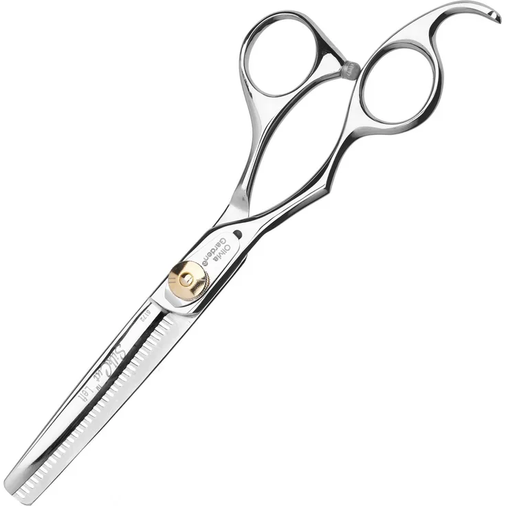 Olivia Garden SilkCut (35) Europa Zoll für Linkshänder, silber