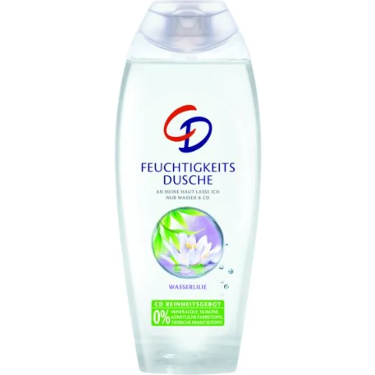 CD Feuchtigkeitsdusche Wasserlilie-Duschgel geeignet für empfindliche Haut-Vegan 250 ml