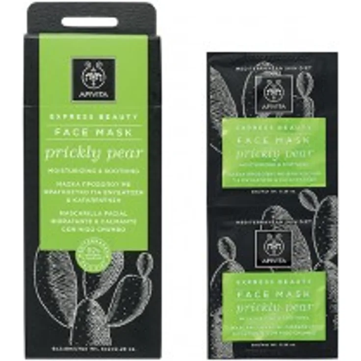 Apivita Face Mask with Prickly Pear 16 ml, für trockene Haut geeignet