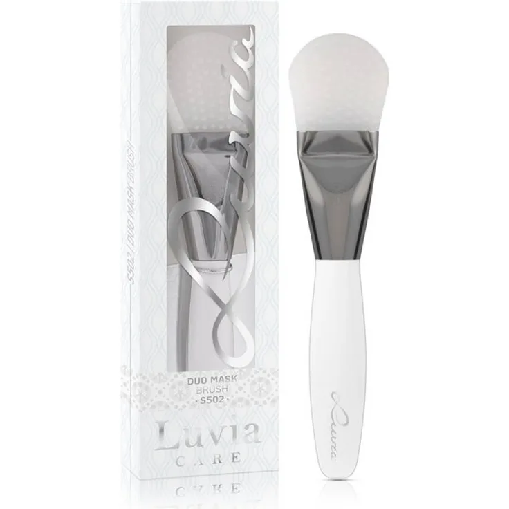Luvia Cosmetics Maskenpinsel Duo Mask Brush Make-up Pinsel, Dekorative Kosmetik Make-up Accessoires