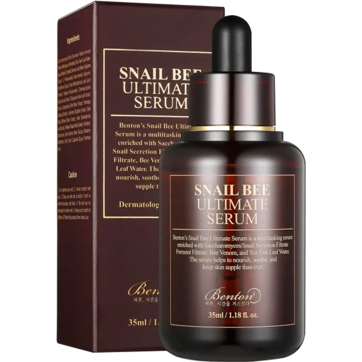 Benton Snail Bee Ultimate Serum 35 ml, mit pflegender Wirkung 