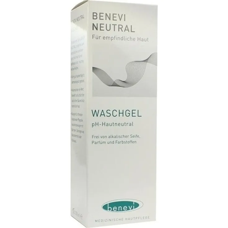 BENEVI Neutral Waschgel 200 ml, für Damen und Herren empfohlen