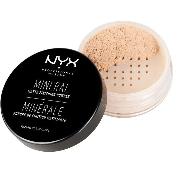 Nyx Professional Makeup Mineral Matte Loses Puder Finish 01 8 g – Bild 1
