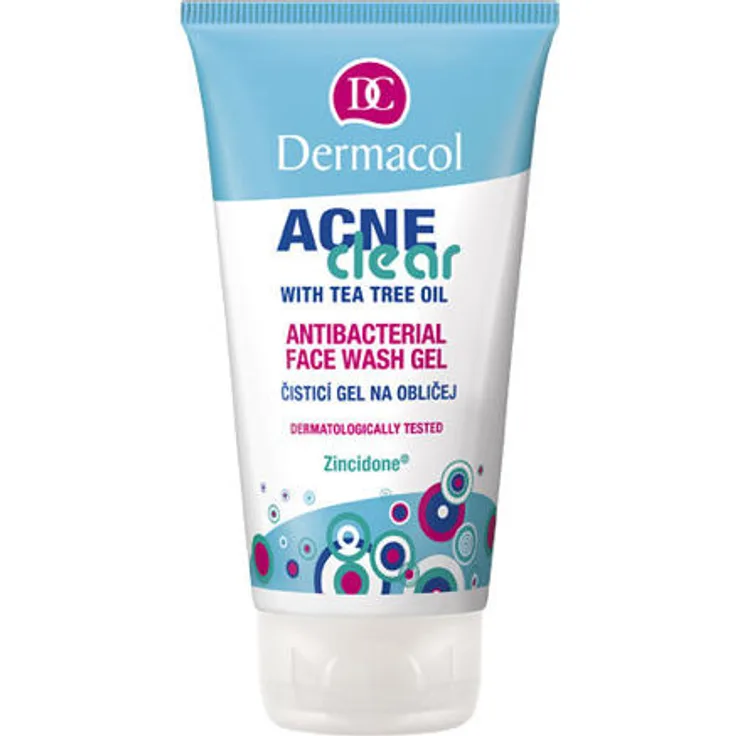 Dermacol Acneclear Antibacterial Reinigungsgel für Problematische Haut 150 ml, für Damen und Herren 