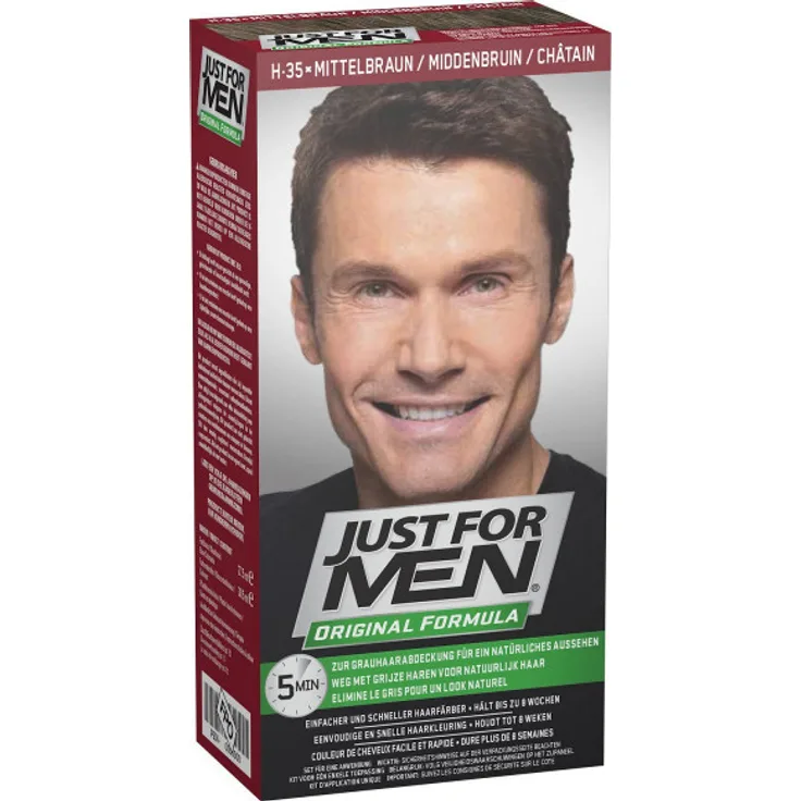 Just For Men H35 Pflege Tönungs Shampoo Mittelbraun
